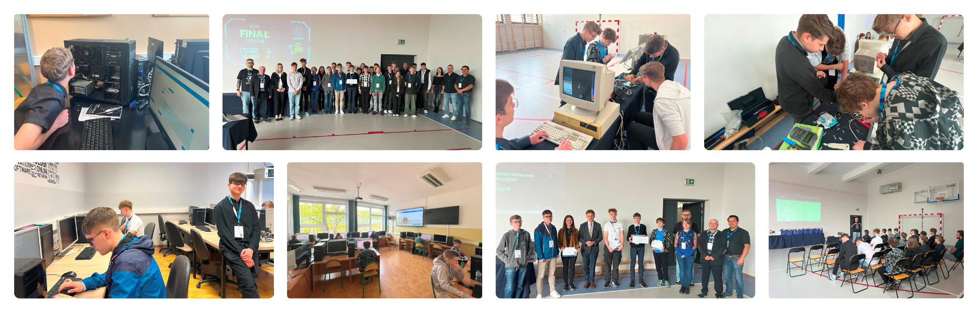 zdjęcia uczestników oraz zmagań konkursowych z I edycji ITMechan